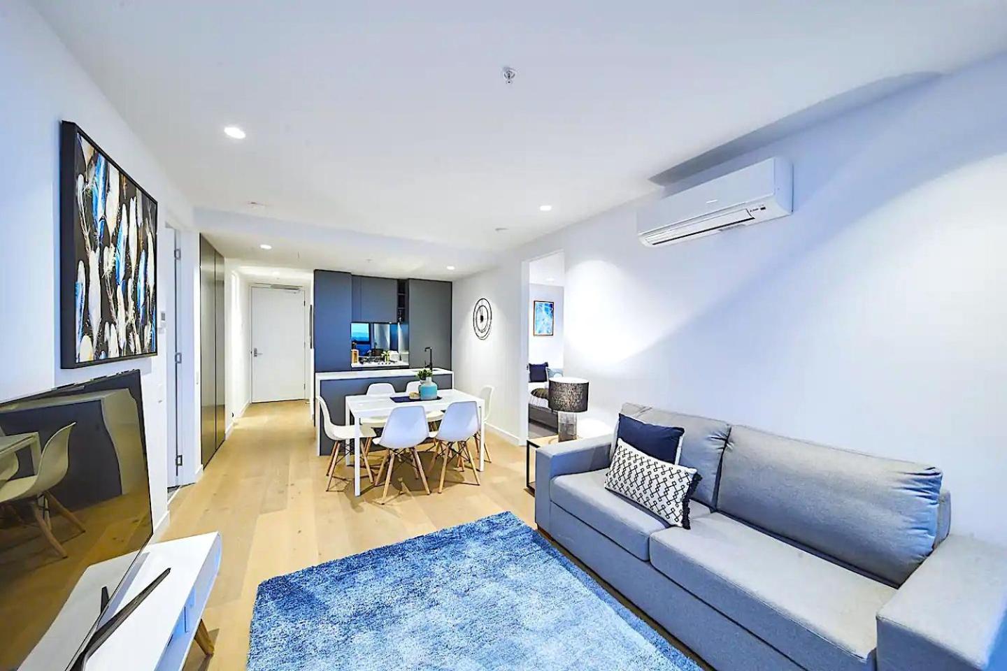 Mega Style Apartments Victoria One Melburne Habitación foto